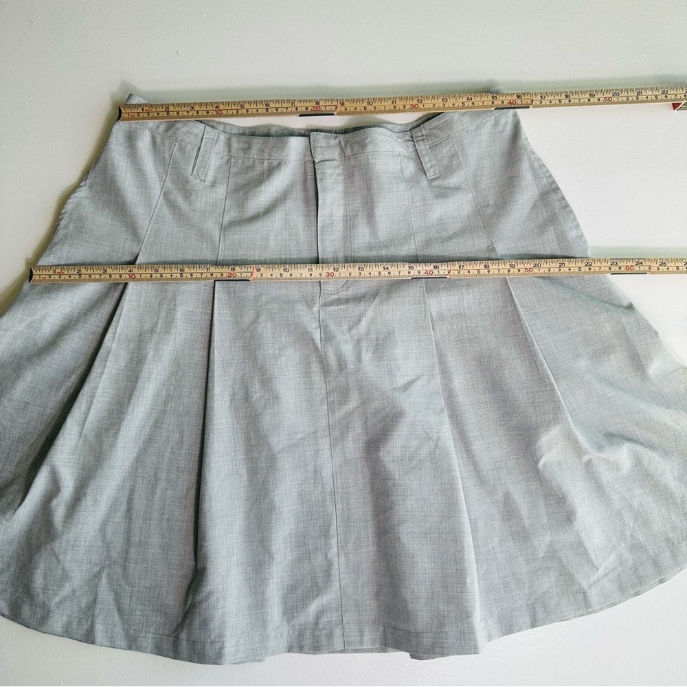 We the Free Free People Pleaded Skirt Gray Size 12 New - Picture 5 of 8